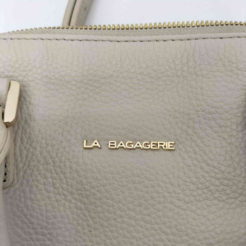 LA BAGAGERIE レザーショルダーバッグ レディース