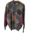 ミッソーニスポーツ MISSONI SPORTS 90S MADE IN ITARY 総柄ニット マルチカラー メンズ