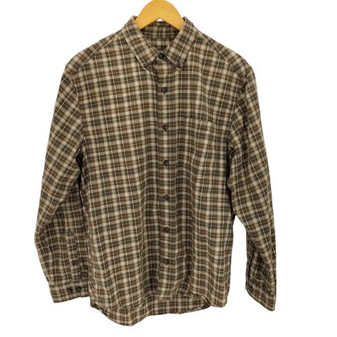 エディーバウアー Eddie Bauer コットンチェックBDシャツ メンズ import:S