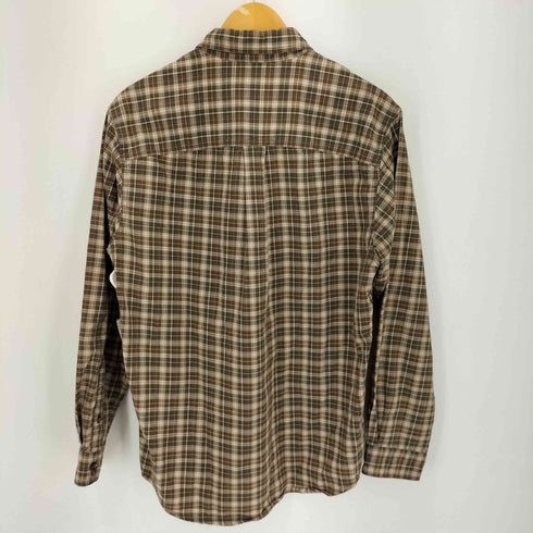 エディーバウアー Eddie Bauer コットンチェックBDシャツ メンズ import:S