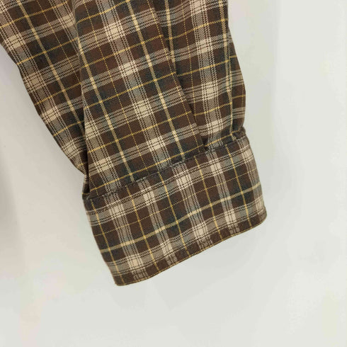 エディーバウアー Eddie Bauer コットンチェックBDシャツ メンズ import:S