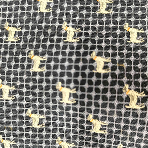 アイムプロダクトイッセイミヤケ im product ISSEY MIYAKE 総柄シルクネクタイ メンズ