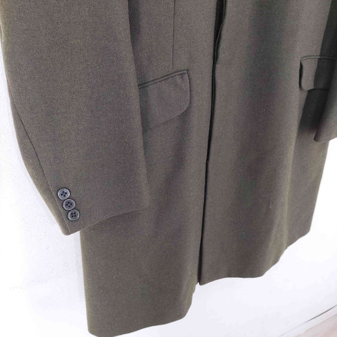 アクアスキュータム AQUASCUTUM 60~80S イングランド製 ウールツイル チェスターコート メンズ REG 40