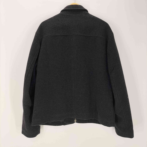バナナリパブリック BANANA REPUBLIC 90S-00S カシミヤ混 ウール ジップジャケット スウィングトップジャケット メンズ XL