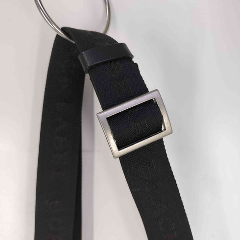 バーバリーブラックレーベル BURBERRY BLACK LABEL ノバチェック ナイロン レザー 切替 ショルダーバッグ メンズ ONE SIZE