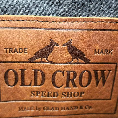 オールドクロウ OLD CROW SPEED SHOP-SPORTS JACKET COW HIDE メンズ JPN:S