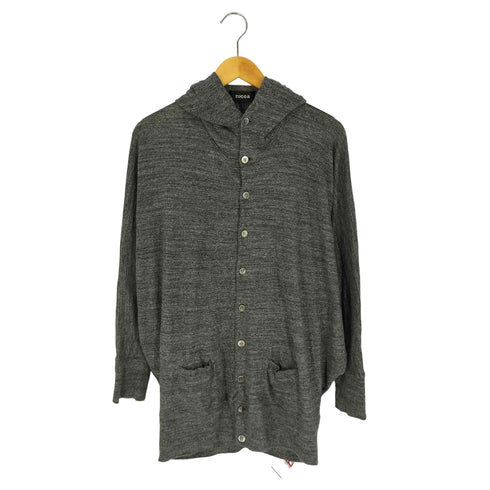 ズッカ ZUCCa トップガーゼ フード付きカーディガン レディース JPN:M
