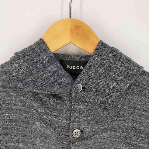 ズッカ ZUCCa トップガーゼ フード付きカーディガン レディース JPN:M