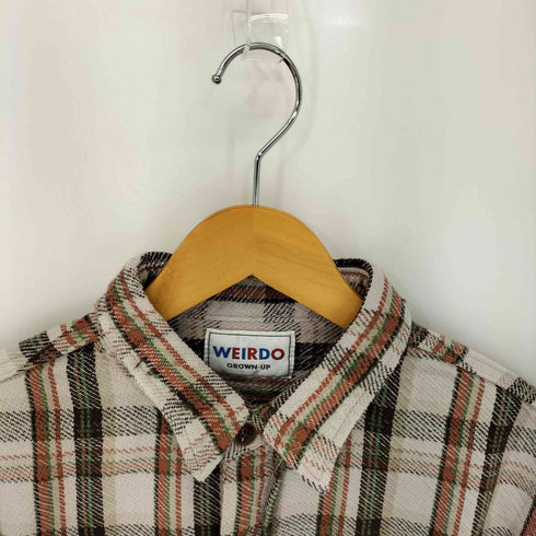 ウィアード WEIRDO 23AW FUCK U - L/S CHECK SHIRTS メンズ JPN:M