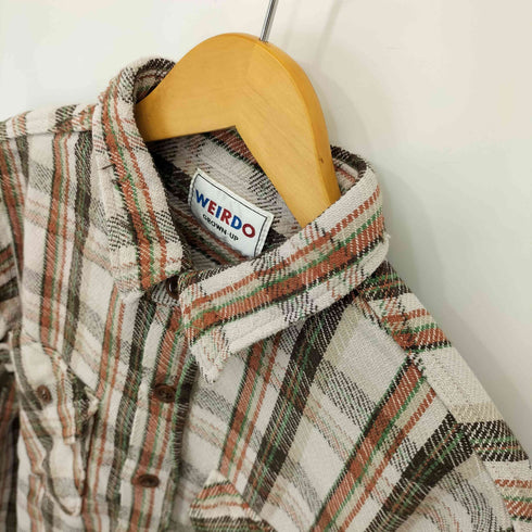 ウィアード WEIRDO 23AW FUCK U - L/S CHECK SHIRTS メンズ JPN:M