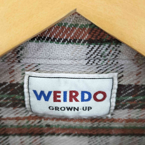 ウィアード WEIRDO 23AW FUCK U - L/S CHECK SHIRTS メンズ JPN:M