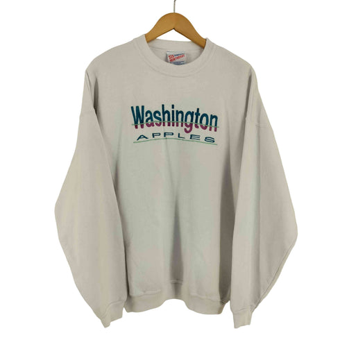 ヘインズ Hanes USA製 WASHINGTON APPLES クルーネックスウェット メンズ import:XL
