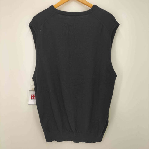 チャップスラルフローレン CHAPS RALPH LAUREN ロゴ刺繍 ニットベスト メンズ import:XL
