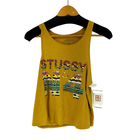 ステューシー Stussy USA製 N°4 タンクトップ レディース JPN:S