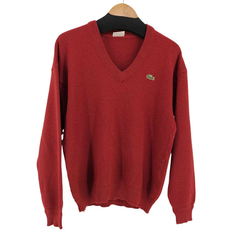 ラコステ LACOSTE フランス製 ウールアクリル Vネック ニット メンズ 5