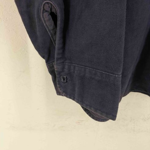 ウールリッチ WOOLRICH USA製 両胸フラップ シャモアシャツ メンズ