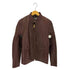 THIS GENUINE LEATHER 70S カウハイド レザーガーメント 棒TALONジップ シングルライダースジャケット メンズ 38