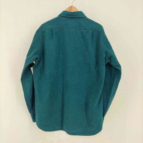 エディーバウアー Eddie Bauer USA製 黒タグ前期 シャモアシャツ メンズ import:L
