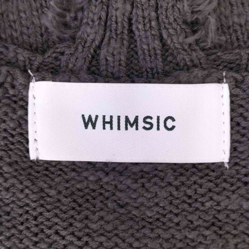 whimsic ダメージニットベスト メンズ FREE