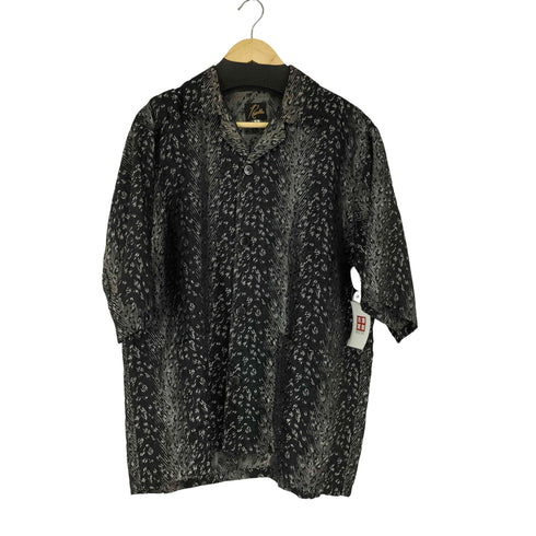 ニードルズ Needles Cabana Shirt カバナシャツ レオパードジャカード メンズ JPN:L