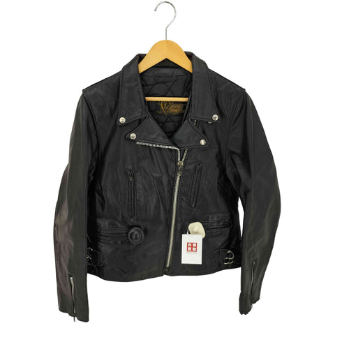 70S~80S USA製 棒TALONジップ ダブルレザージャケット メンズ