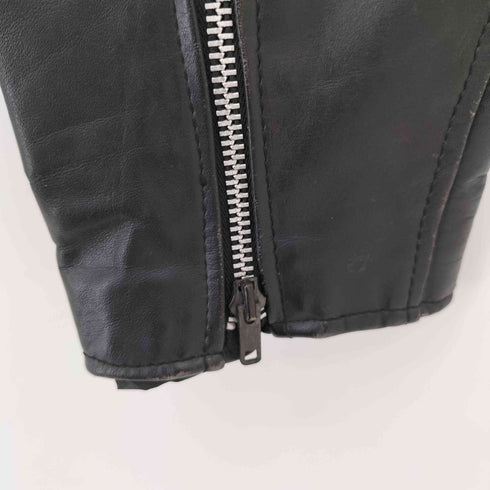 70S~80S USA製 棒TALONジップ ダブルレザージャケット メンズ
