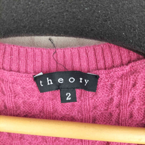 セオリー theory カシミヤ100% ニットベスト レディース JPN:2