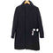 トリココムデギャルソン tricot COMME des GARCONS AD2002 スタンドカラーウールコート レディース JPN:M