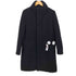トリココムデギャルソン tricot COMME des GARCONS AD2002 スタンドカラーウールコート レディース JPN:M