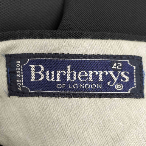 バーバリーズ BURBERRYS ツータックスラックス メンズ