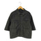 ザラ ZARA スクエアカット フェイクレザー オーバーシャツ メンズ import:M
