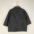 ザラ ZARA スクエアカット フェイクレザー オーバーシャツ メンズ import:M