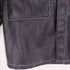 ザラ ZARA スクエアカット フェイクレザー オーバーシャツ メンズ import:M