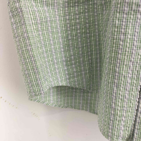 ブルックスブラザーズ 346 BROOKS BROTHERS シアサッカーチェックシャツ メンズ JPN:S