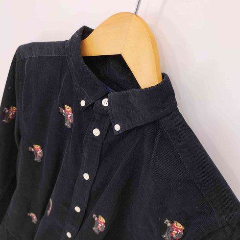 ラルフローレン RALPH LAUREN ポロベア刺繍コーデュロイBDシャツ メンズ XL 18-20