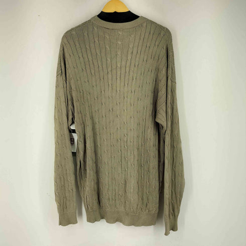 バリーブリッケン BARRY BRICKEN 90s シルク100% ケーブルニット メンズ JPN:XL
