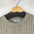 バリーブリッケン BARRY BRICKEN 90s シルク100% ケーブルニット メンズ JPN:XL