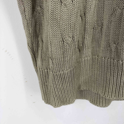 バリーブリッケン BARRY BRICKEN 90s シルク100% ケーブルニット メンズ JPN:XL
