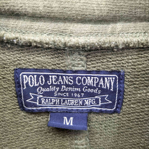 ポロジーンズカンパニーラルフローレン POLO JEANS COMPANY RALPH LAUREN スナップジップフーディ レディース import:M