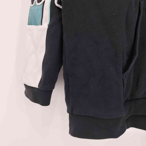 カッパ Kappa PULL HOODIE BANDA COLLECTION OMNI サイド刺繍プルオーバーパーカー メンズ M
