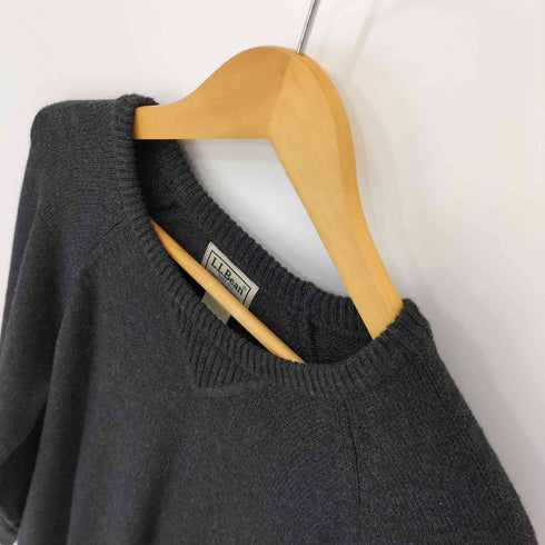 エルエルビーン L.L.Bean コットンカシミヤVガゼットラグランニット メンズ S-REG
