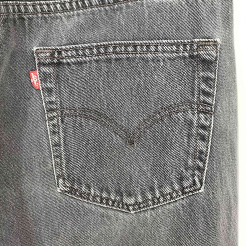 リーバイス Levis 501 ボタン裏553 99年06月製 ボタンフライブラックデニム メンズ W34