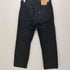 リーバイス Levis 90-2000s 501 ユーロ 後染めブラックデニム メンズ 33×36