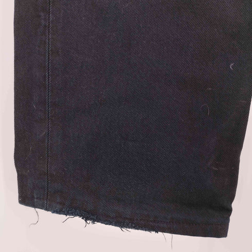 リーバイス Levis 90-2000s 501 ユーロ 後染めブラックデニム メンズ 33×36