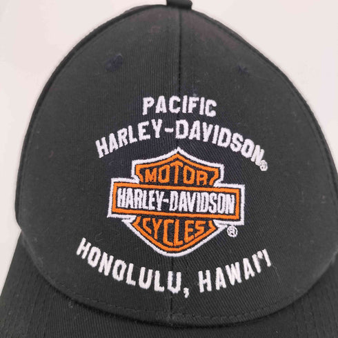ハーレーダビッドソン HARLEY-DAVIDSON HONOLULU HAWAII ホノルル ハワイ 刺繍 ロゴ 6パネル キャップ メンズ