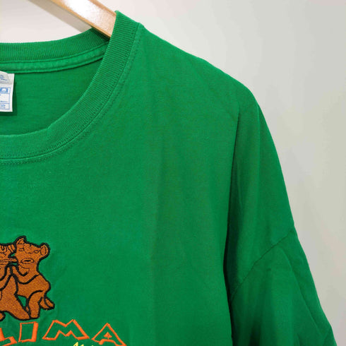 ヤズベク YAZBEK COLIMA フロント刺繍 クルーネック半袖Tシャツ メンズ 2XL