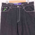 ALWAYS Heavy Duty Unisex Denim ブラックデニムパンツ メンズ JPN:XL