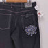 ALWAYS Heavy Duty Unisex Denim ブラックデニムパンツ メンズ JPN:XL