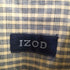 IZOD チェック BDシャツ メンズ import:M