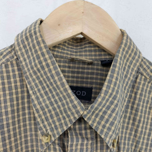 IZOD チェック BDシャツ メンズ import:M